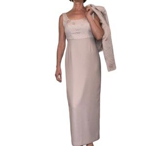 PATRA 2 pc maxi tailored pencil Sleeveless dress with  blazer size 8 med…